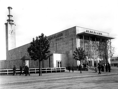 1935, Brussels, Architects: Dirk Roosenburg (1887–1962)