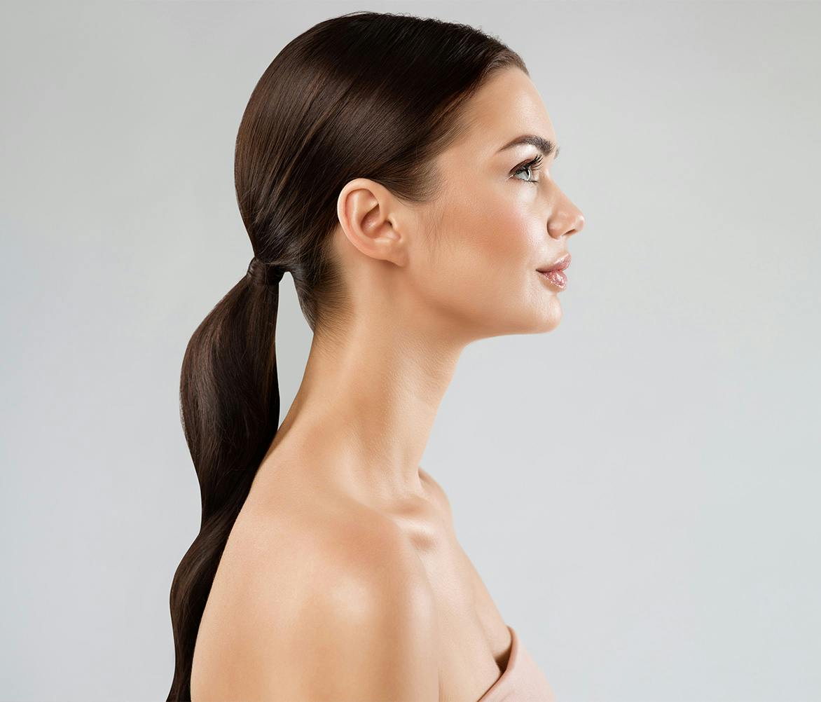 women side profile