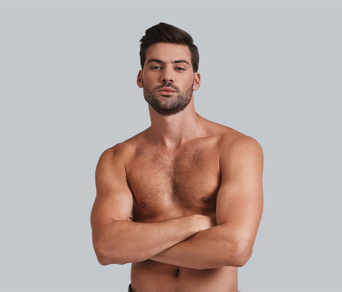 man with arms crossed