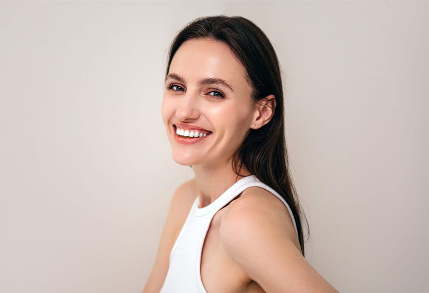 smiling woman