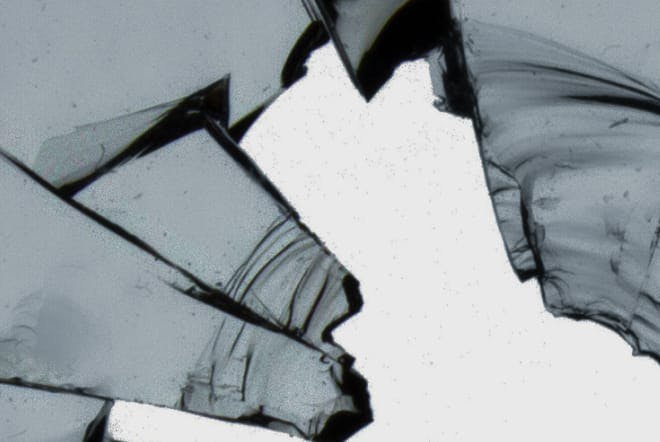broken glass