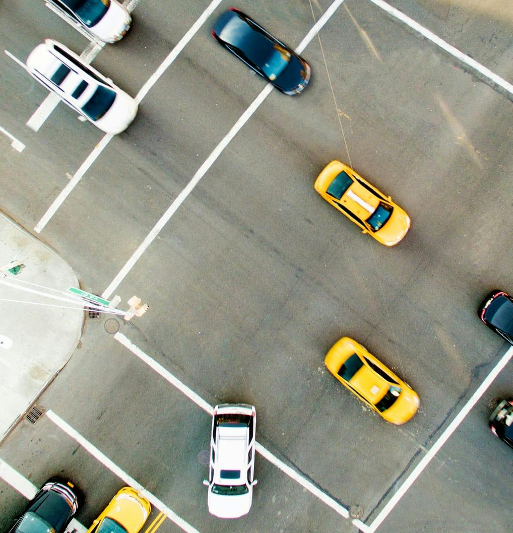 cars driving