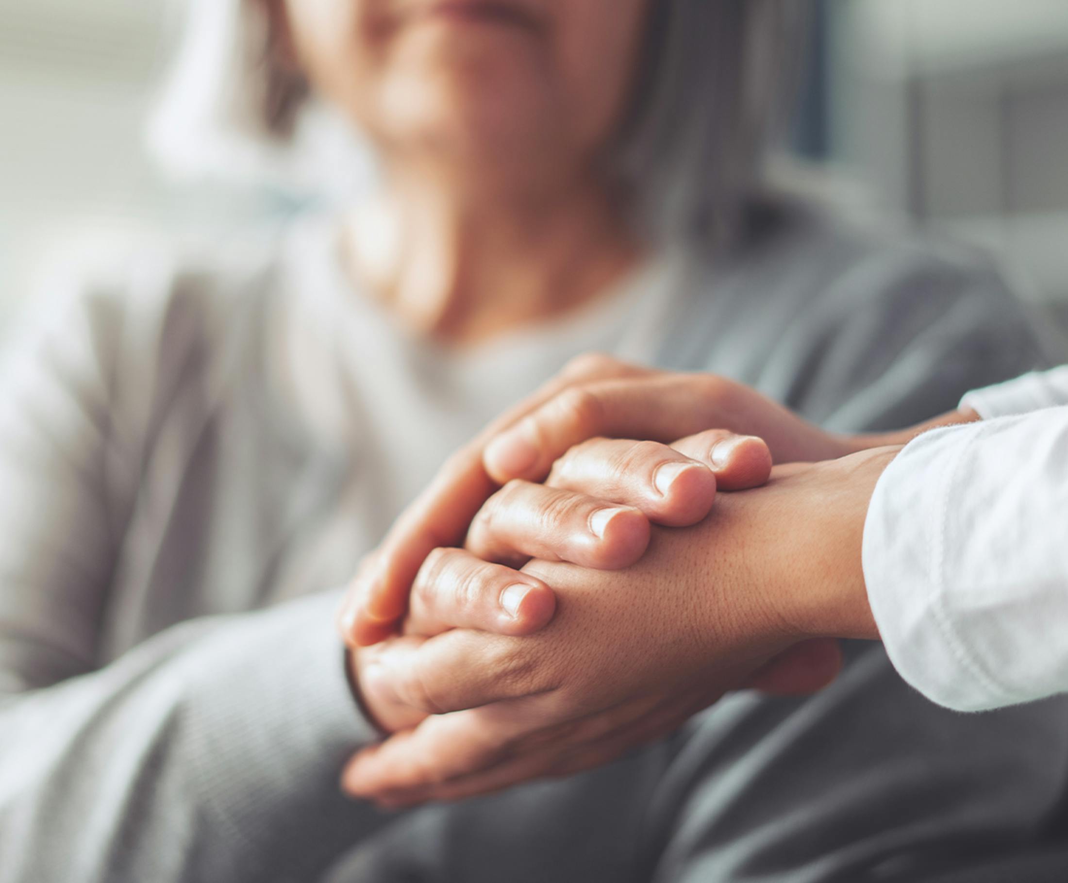 People holding hands