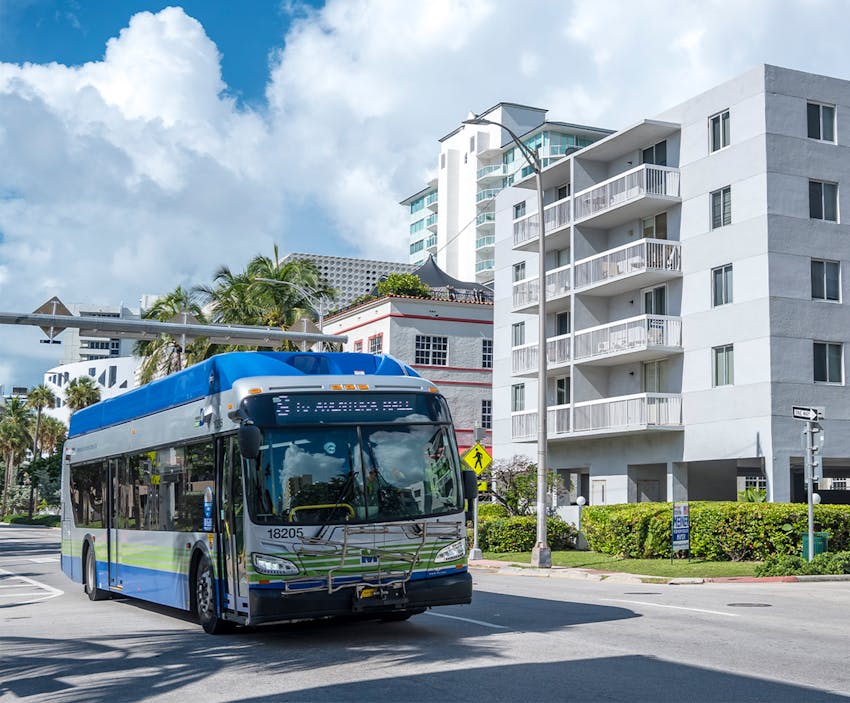 A bus