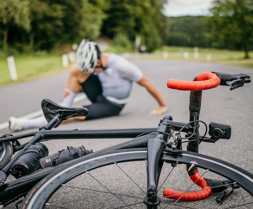 A bicycle accident