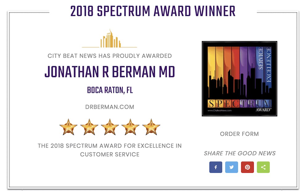 2018 spectrum award