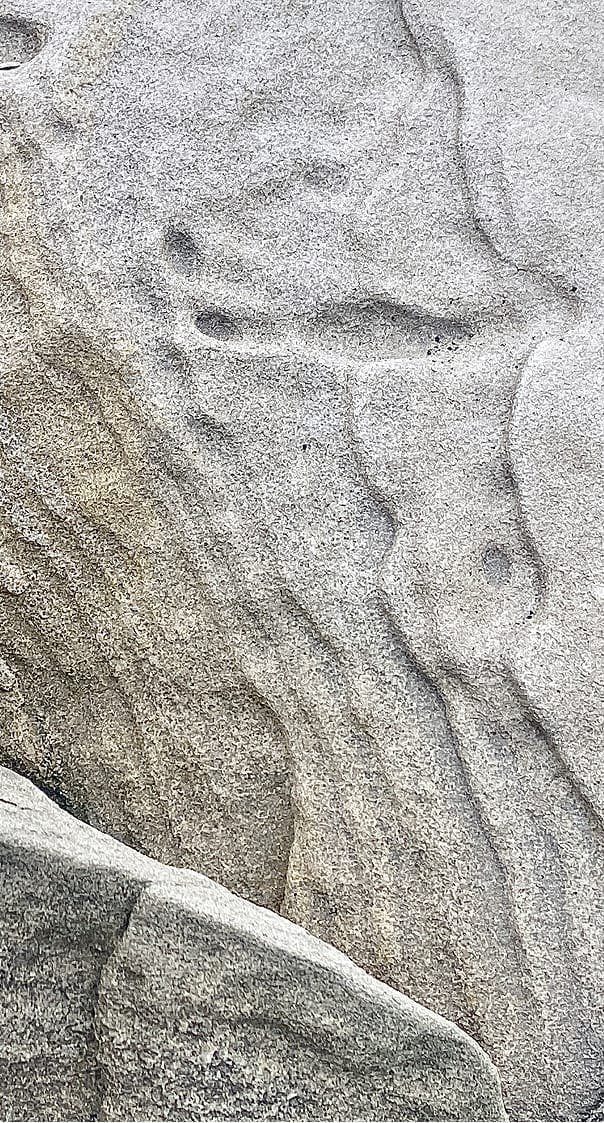 textured sand