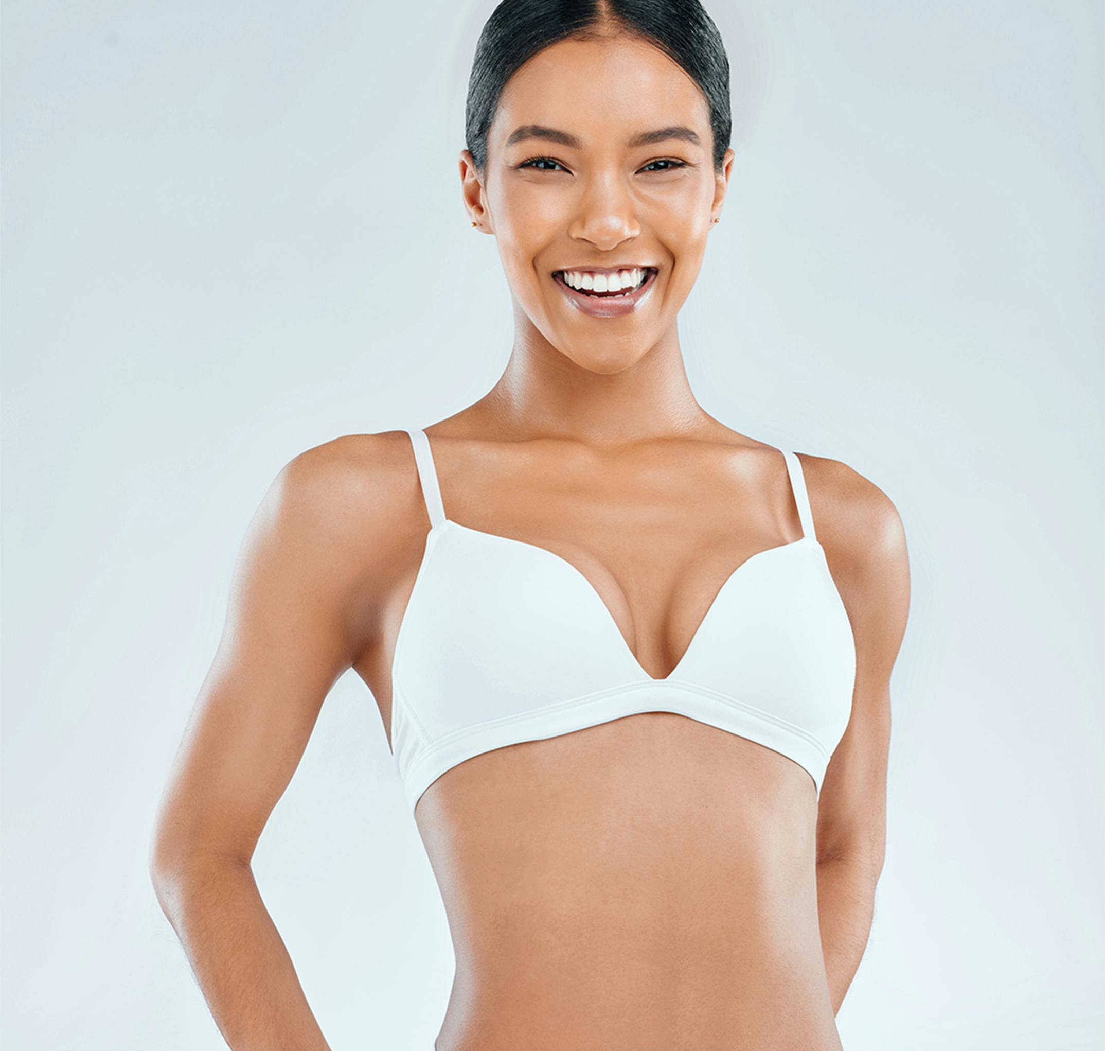 woman smiling