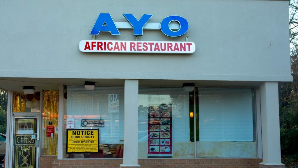 5% cashback at Ayo African Restaurant