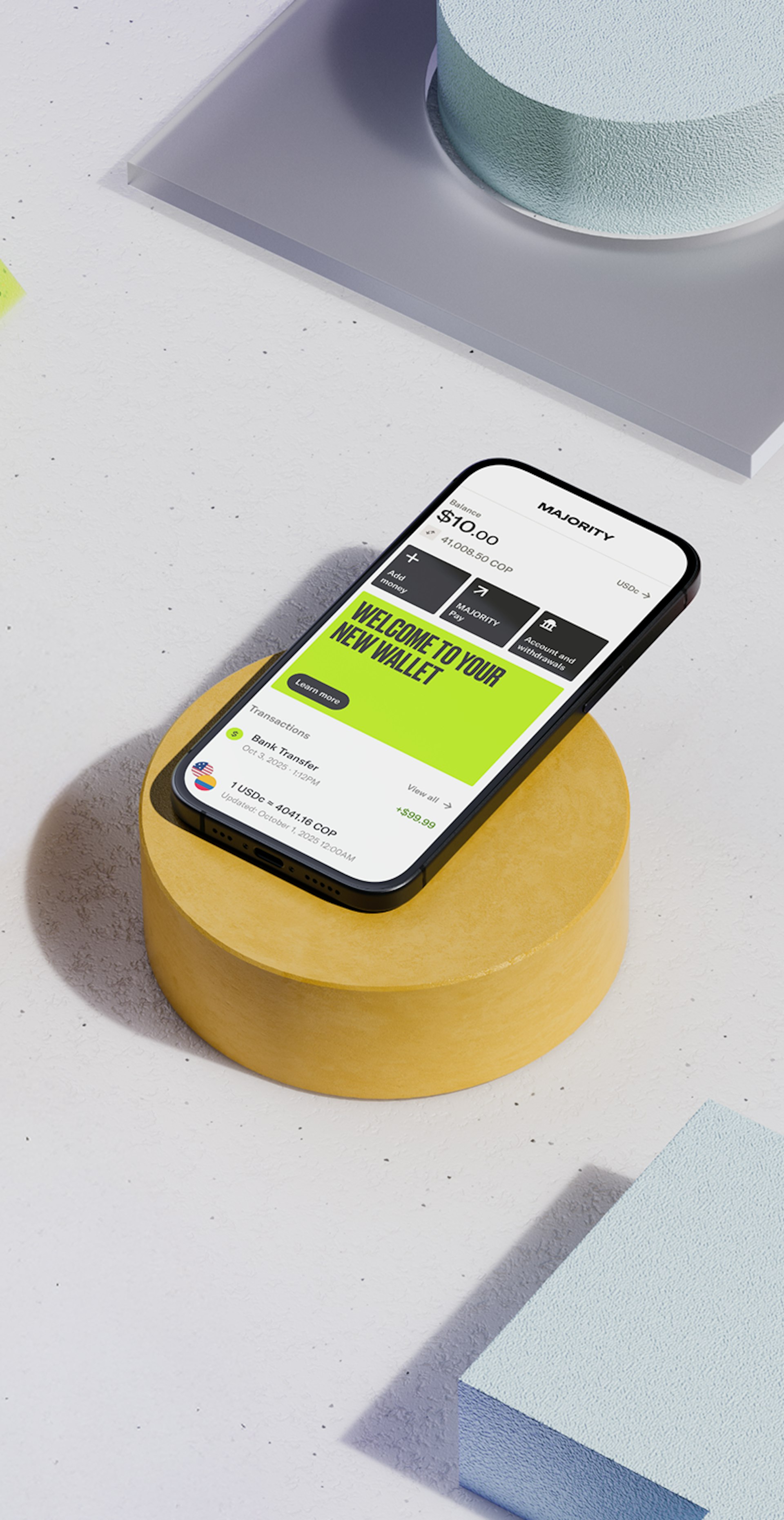 Hero image - MAJORITY revolutionizes international transfers with stablecoins