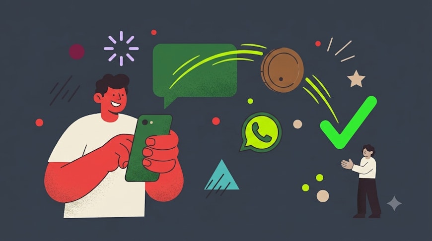 How to send money on WhatsApp with MAJORITY