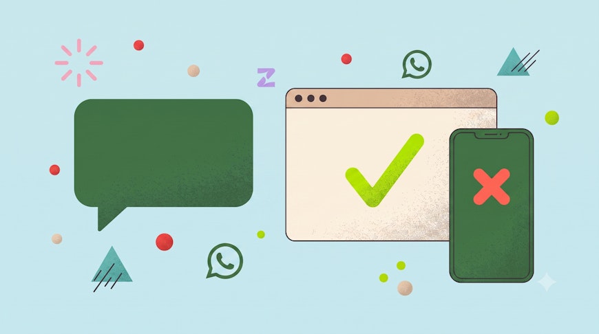 Send money on WhatsApp without the app