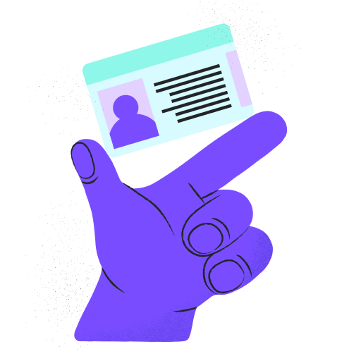 Icono de identificación: identificación oficial aprobada aceptada en lugar del SSN