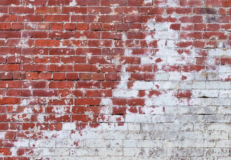A brick wall