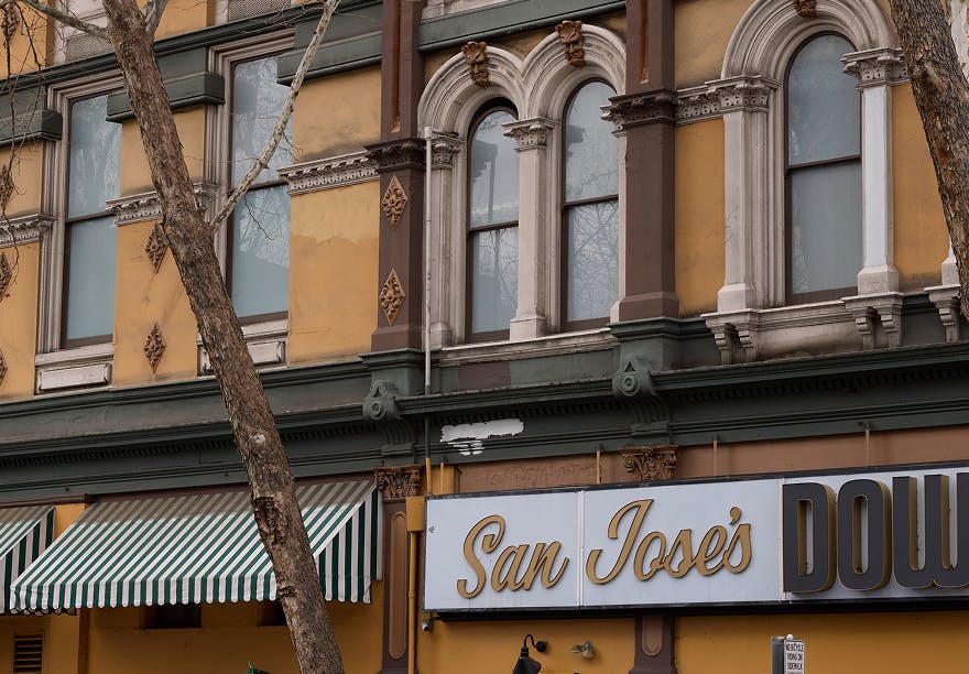 store sign