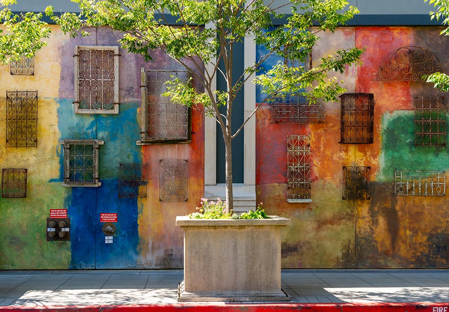 colorful buildings