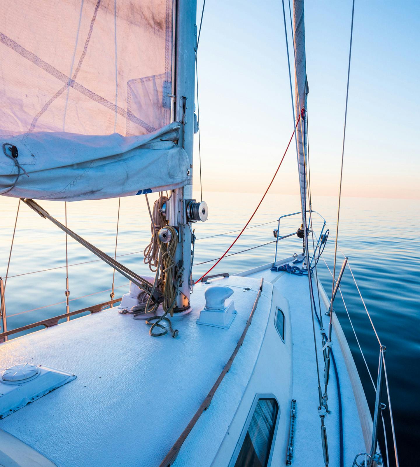 A sail boat