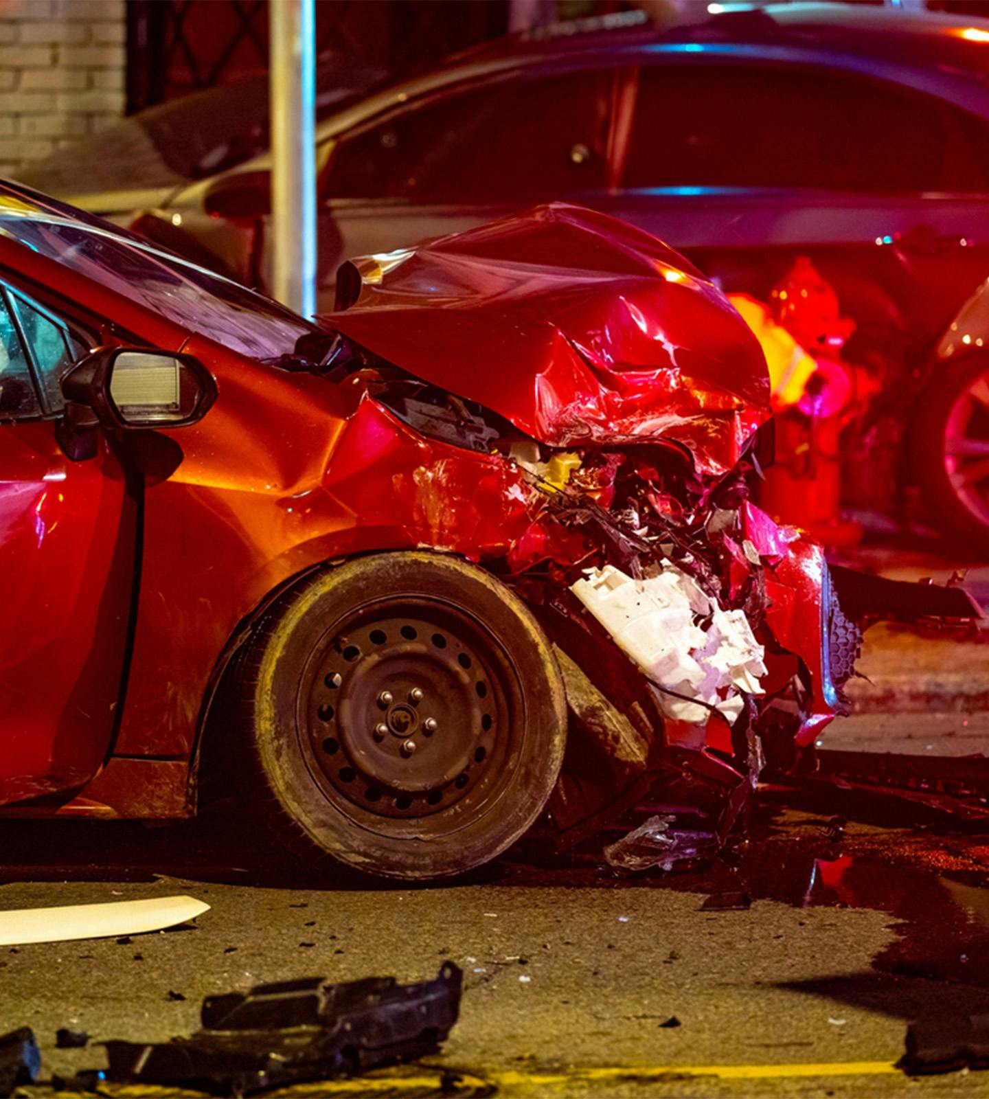 car that has been in an accident