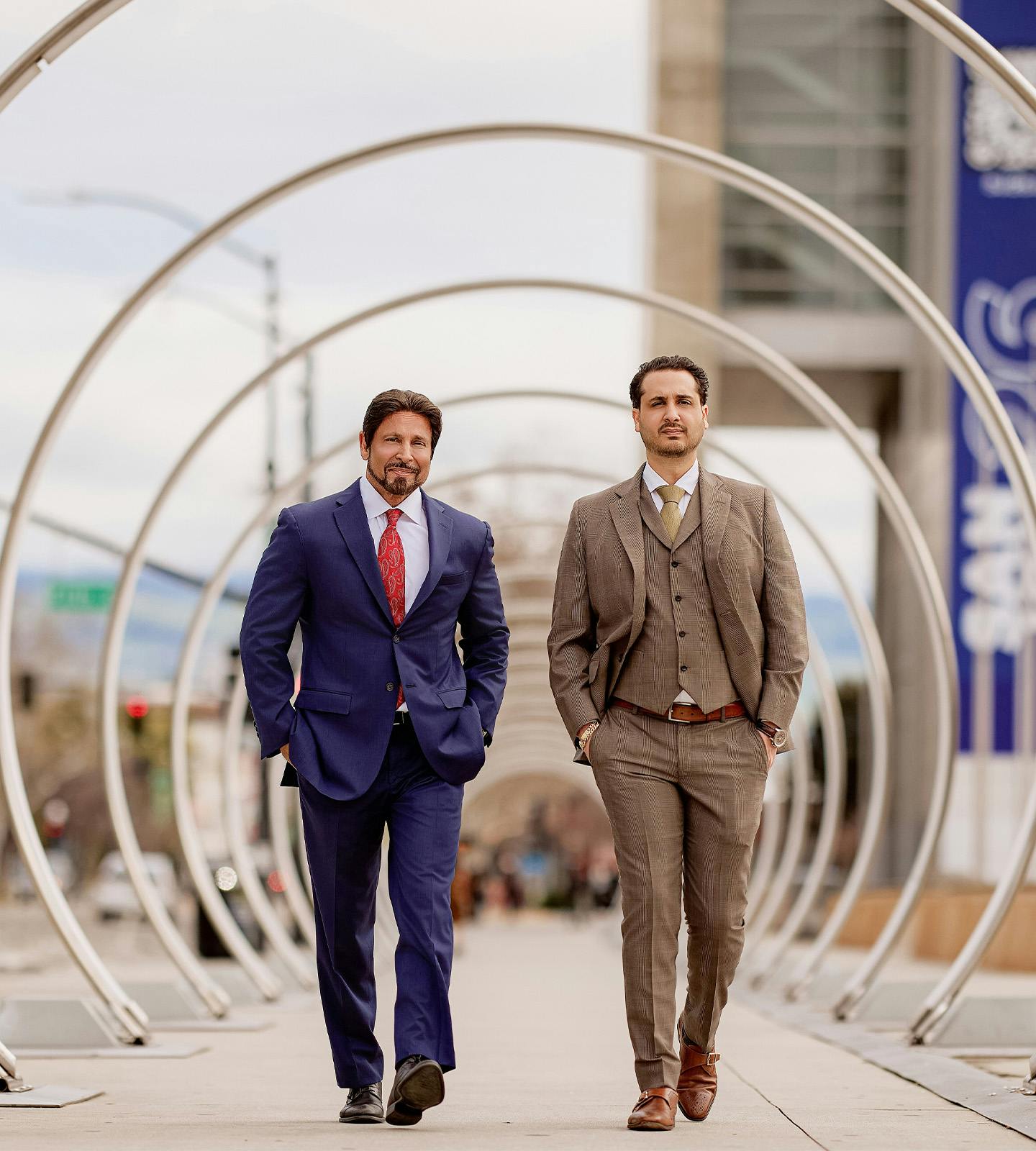 two attorneys walking