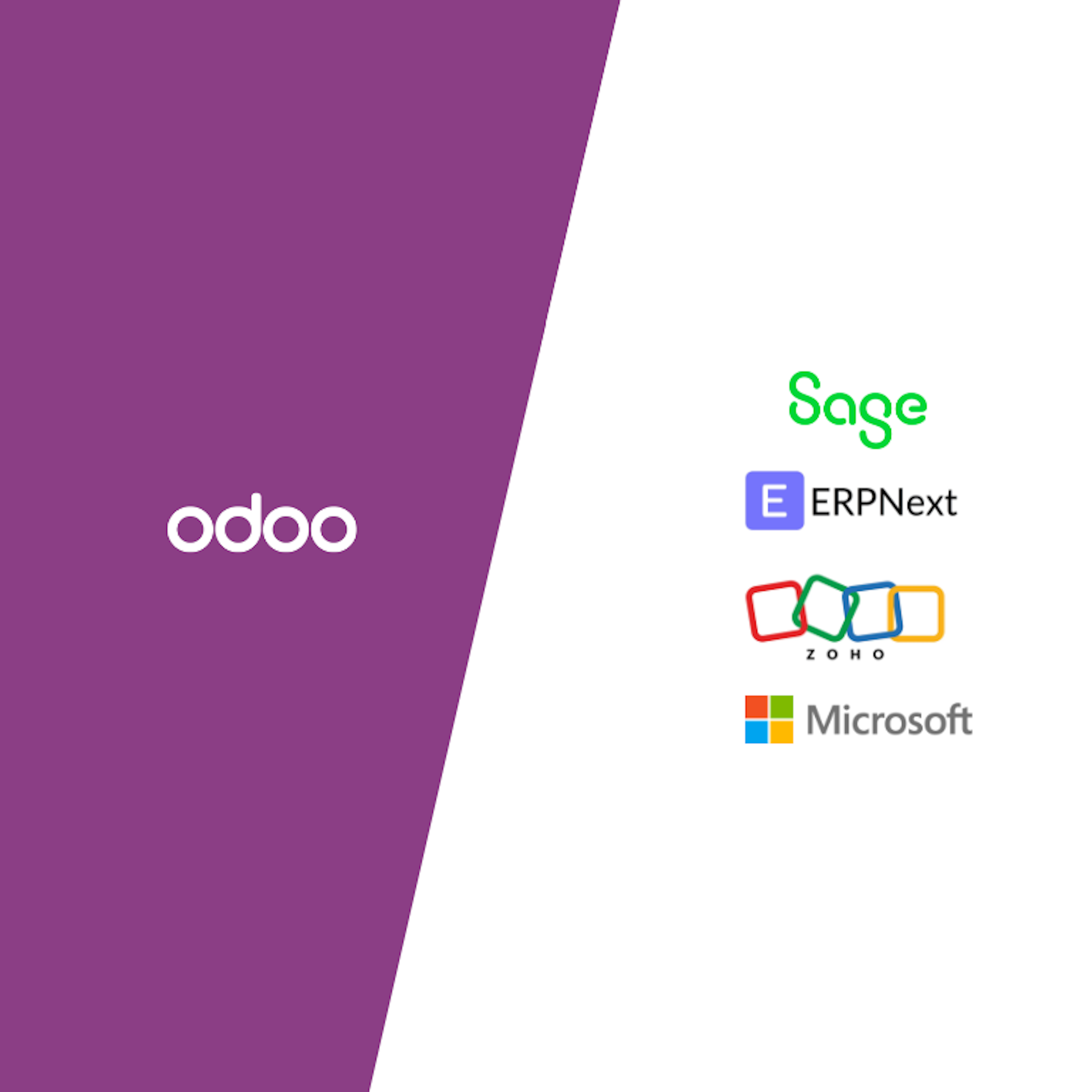 Odoo vs competitors