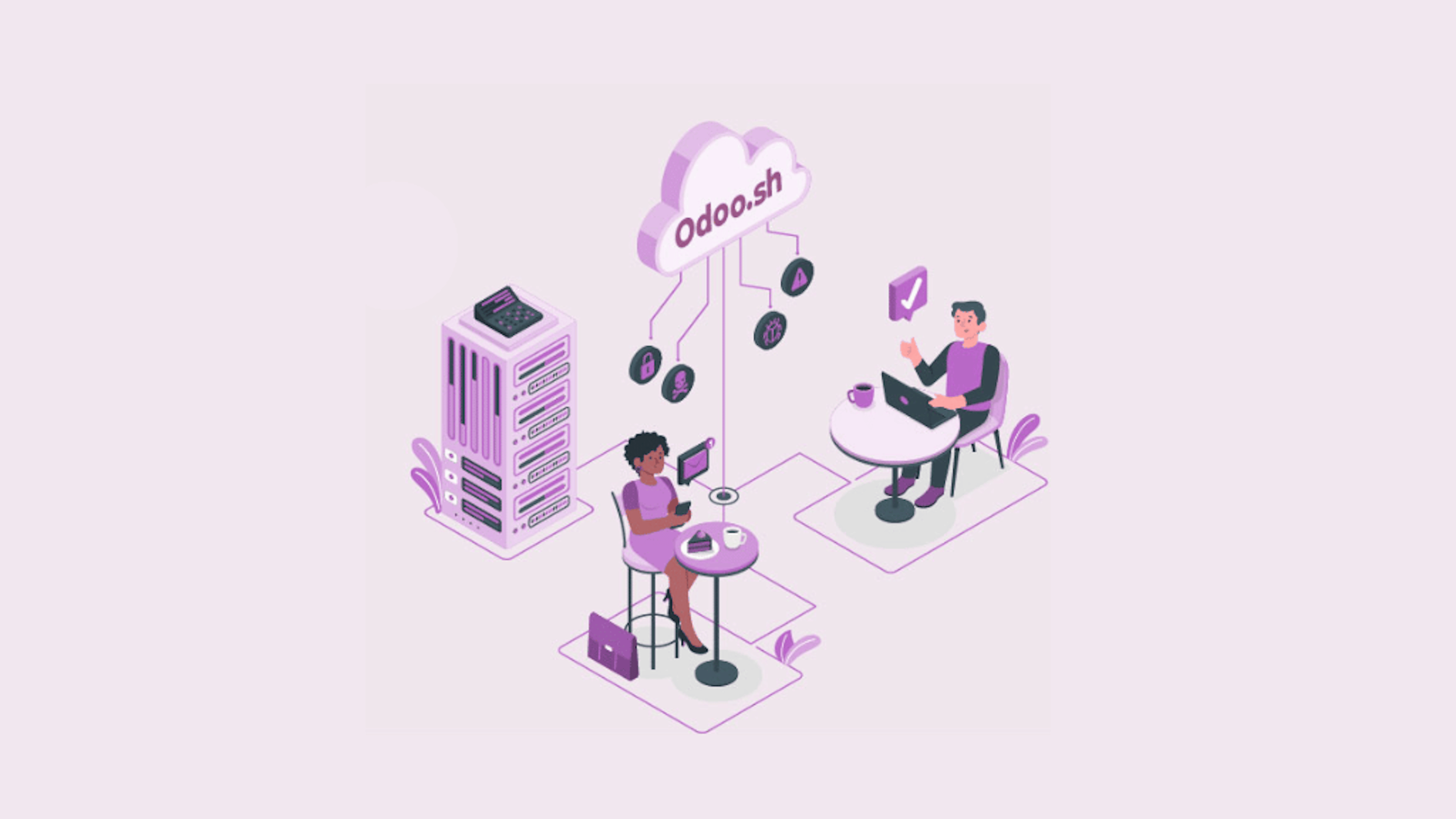 Iconografia de Odoo.sh