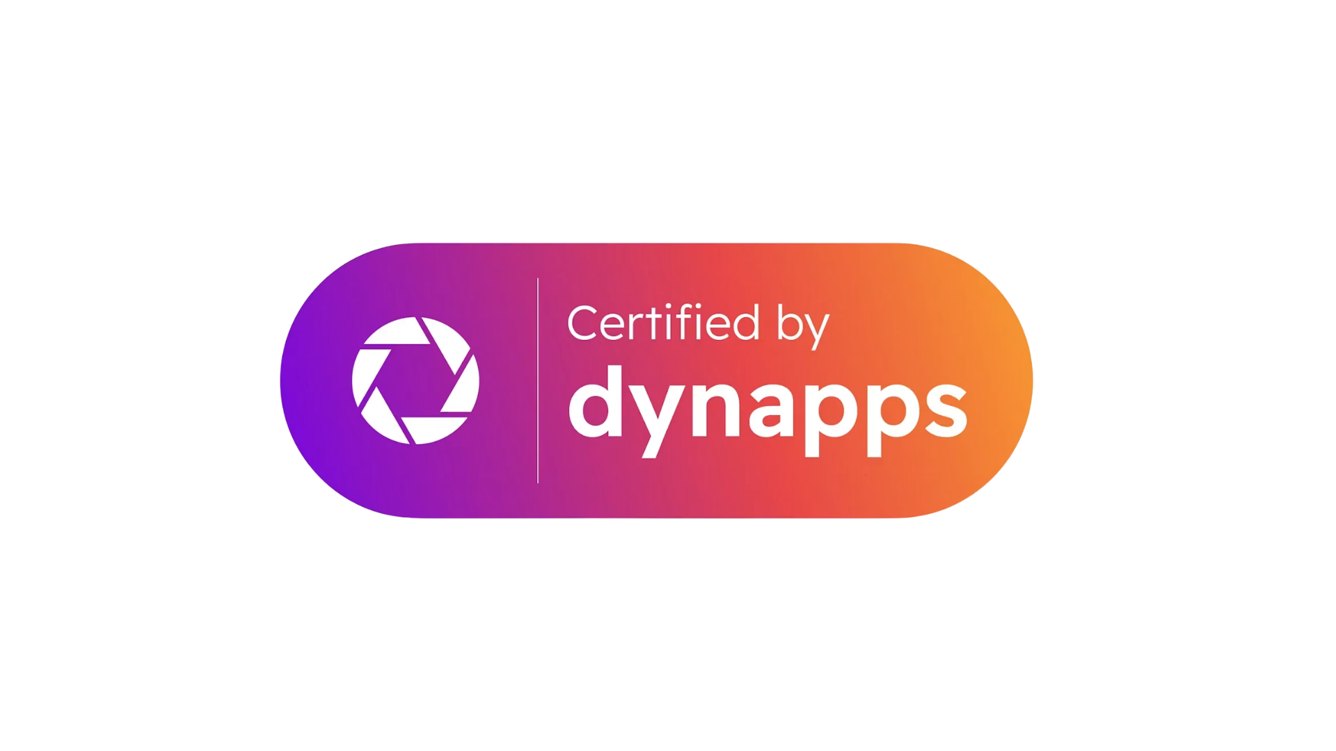 Certified by Dynapps logo