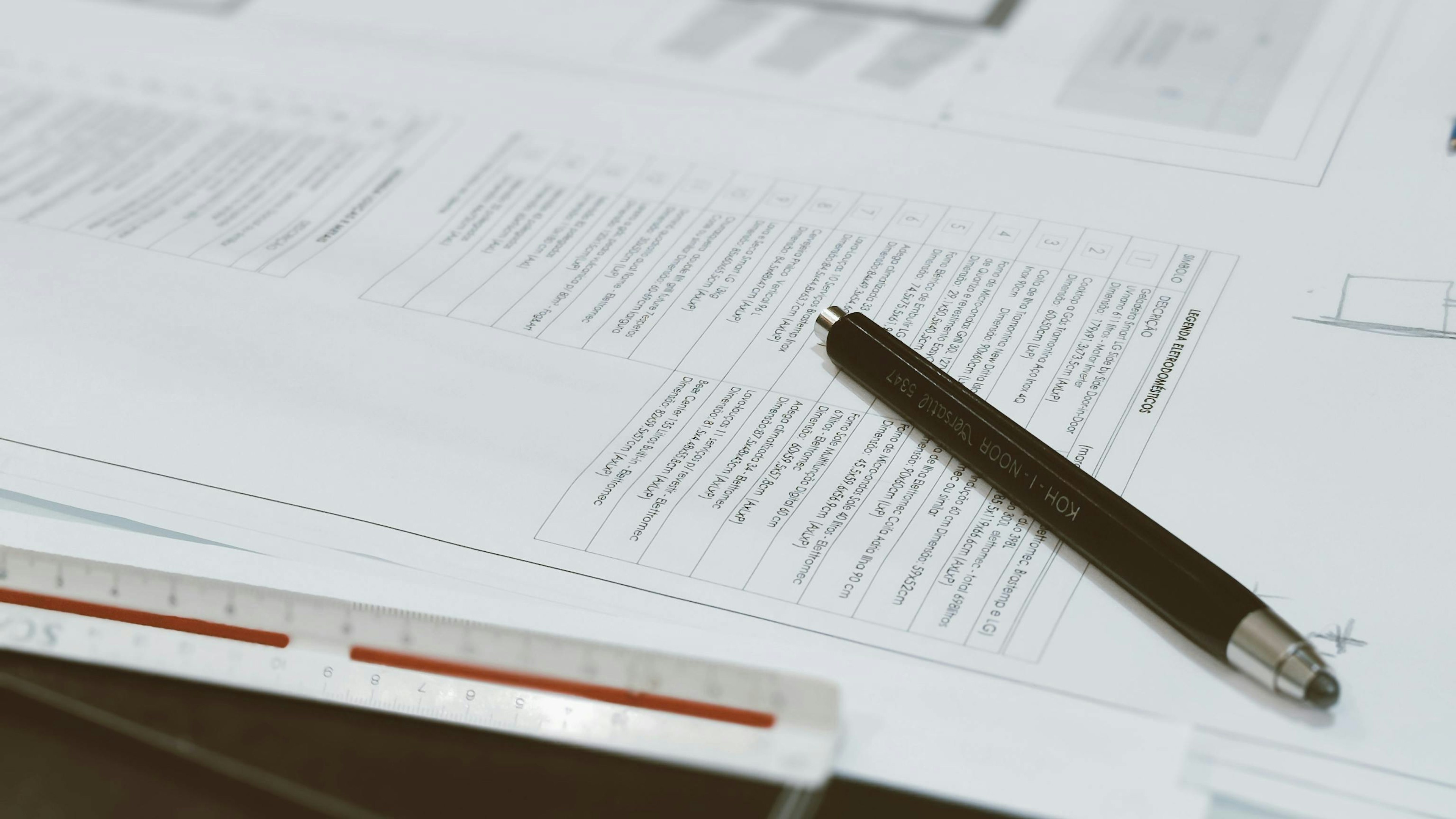 Reports on an office desk