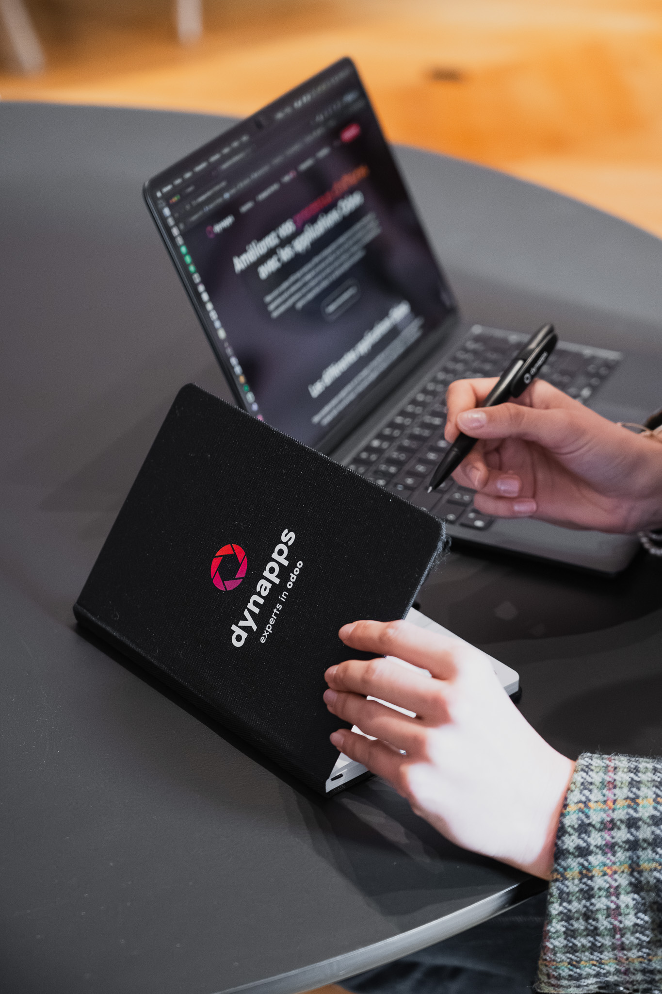 Photos du catalogue de formation Odoo