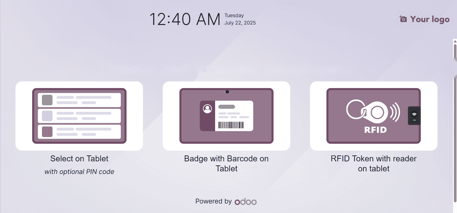 Odoo : gestion des présences