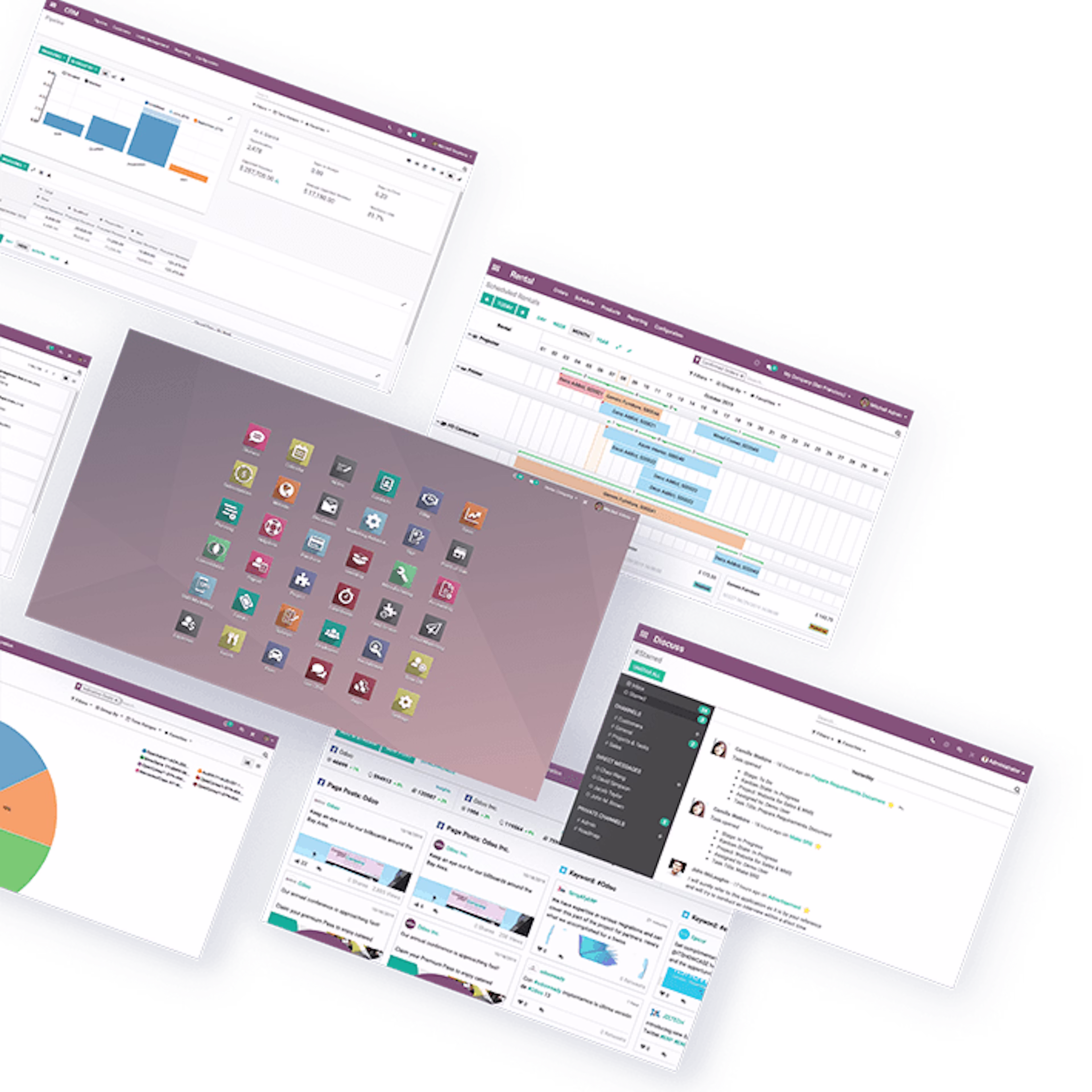 Odoo screens