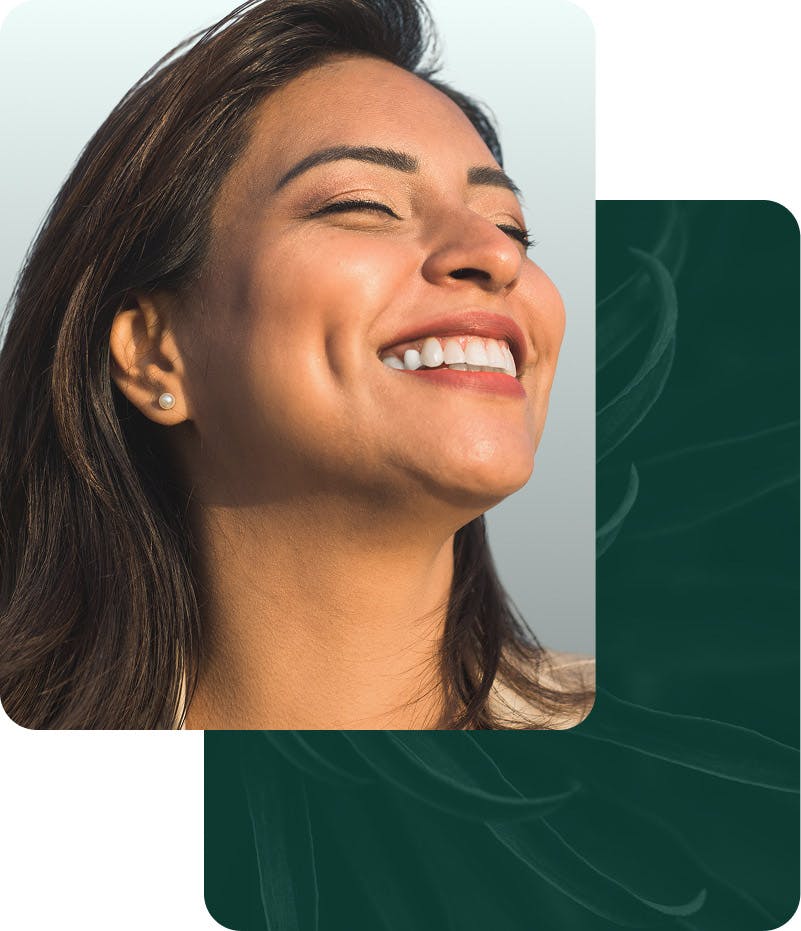 smiling woman