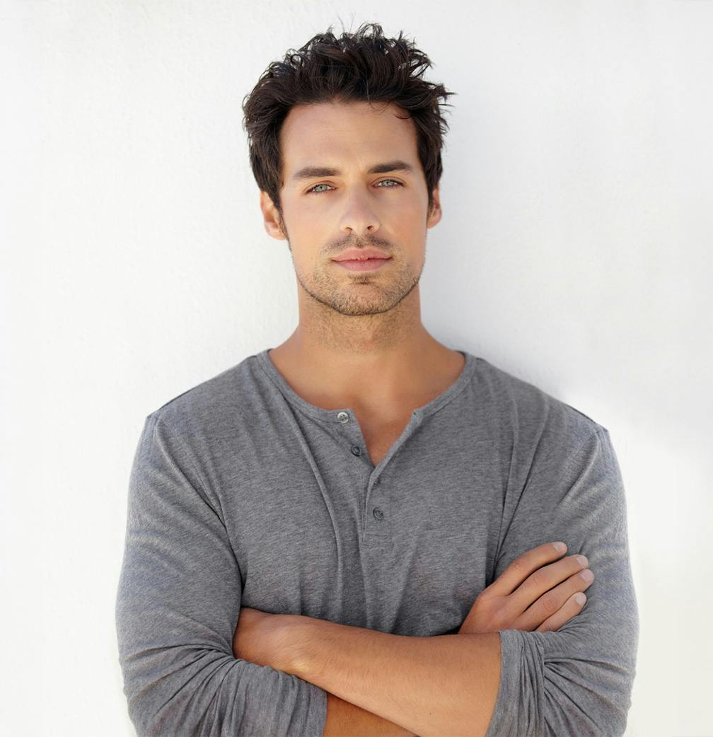 man with arms crossed
