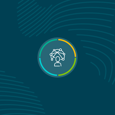 Datapool Icon dark blue background with fingerprint mural with centralised erudus datapool logo