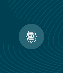 Erudus Update Blue Erudus Icon with fingerprint background