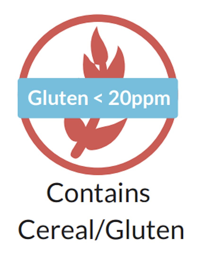 The New Gluten Claim Icon Label