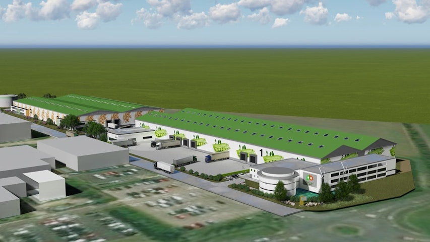 Ambitious plans for the future development of the manufacturing site digital plans for the plant based valley manufacturing site