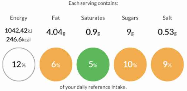 erudus product specification with vegan chilli calorie and nutritional content 