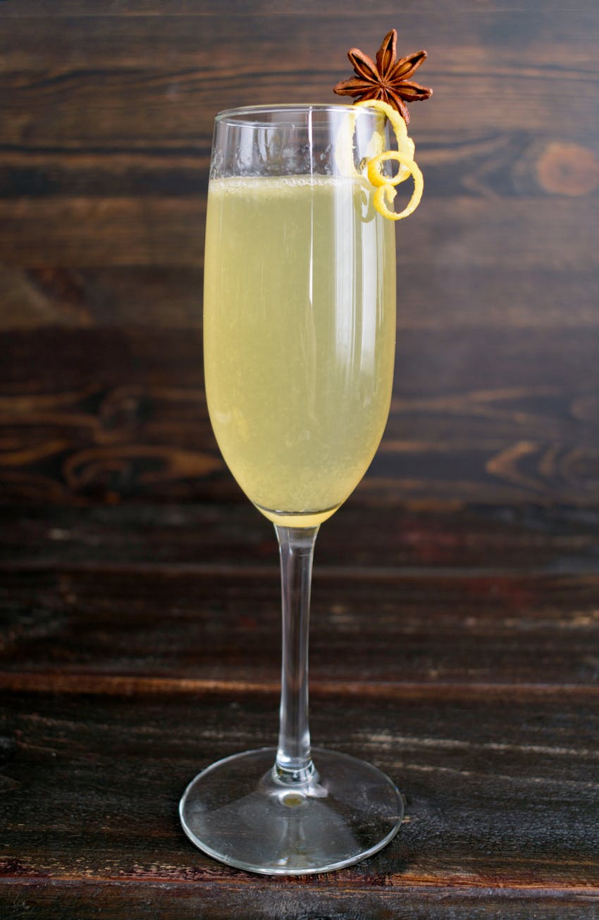 French 75 cocktail 