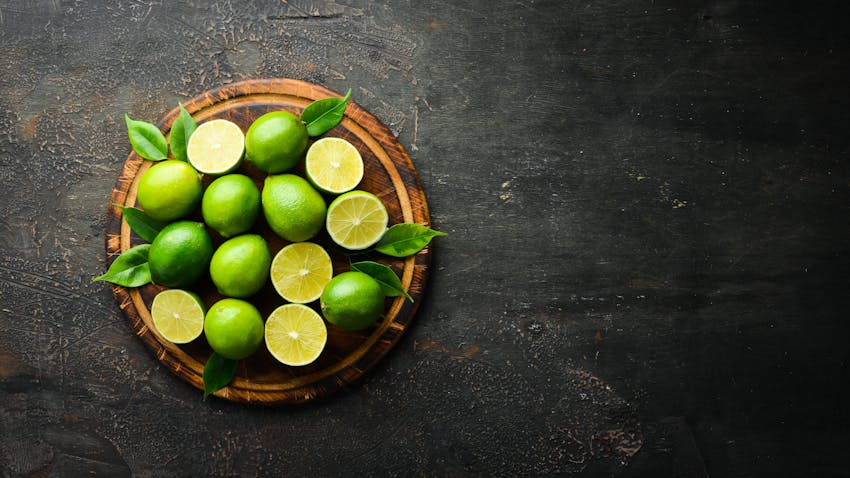 Lime juice is a key ingredient in a margarita