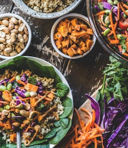 Delicious vegetarian dishes Delicious vegetarian dishes