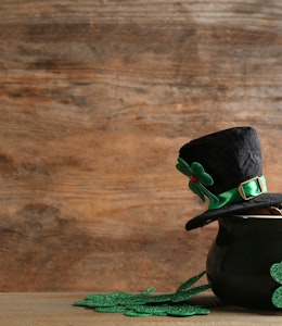 We're celebrating St Patrick's Day  St Patrick's Day celebration