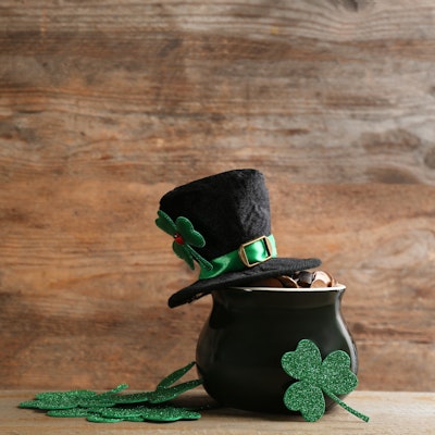 We're celebrating St Patrick's Day St Patrick's Day celebration