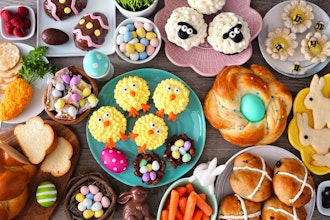 A selection of Easter foods for your menu