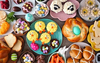 A selection of Easter foods for your menu