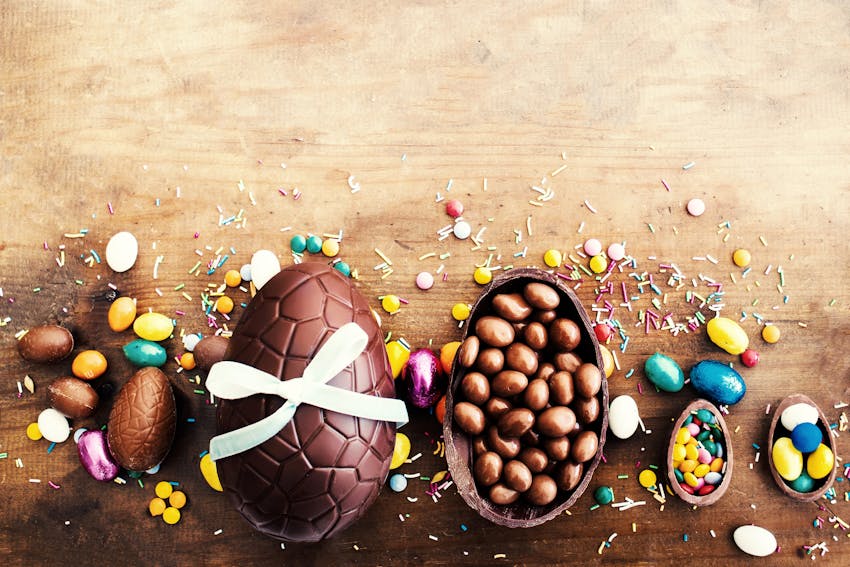 Chocolate Easter eggs