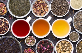 A selection of the world's most famous teas