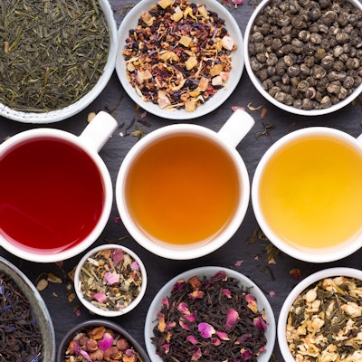 A selection of the world's most famous teas
