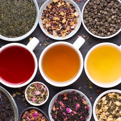 A selection of the world's most famous teas A selection of the world's most famous teas