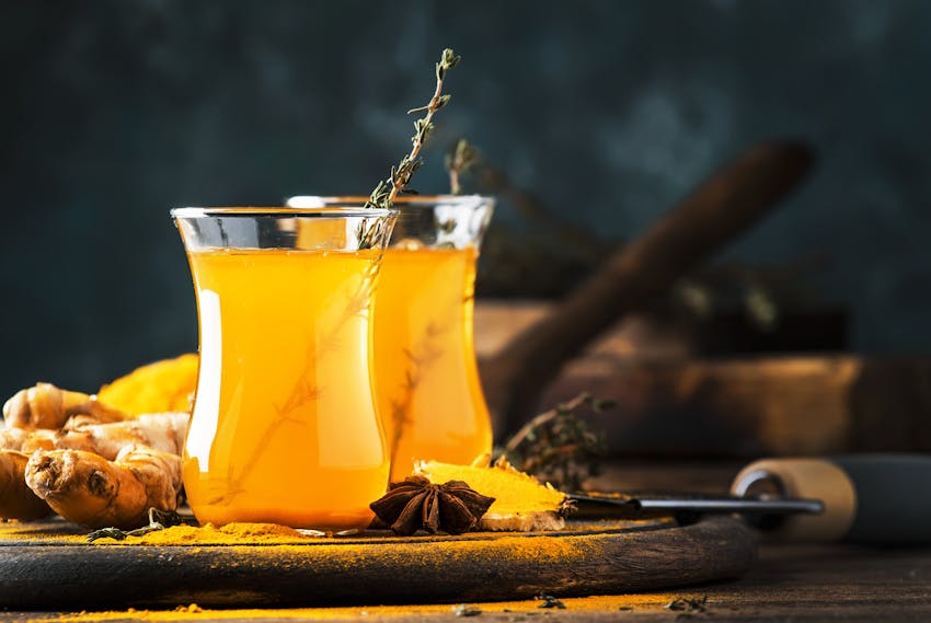 Turmeric tea - one of the world's most famous teas