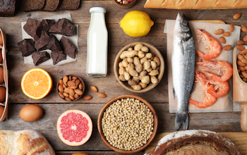 Selection of foods that can cause an allergy or intolerance Selection of foods that can cause an allergy or intolerance